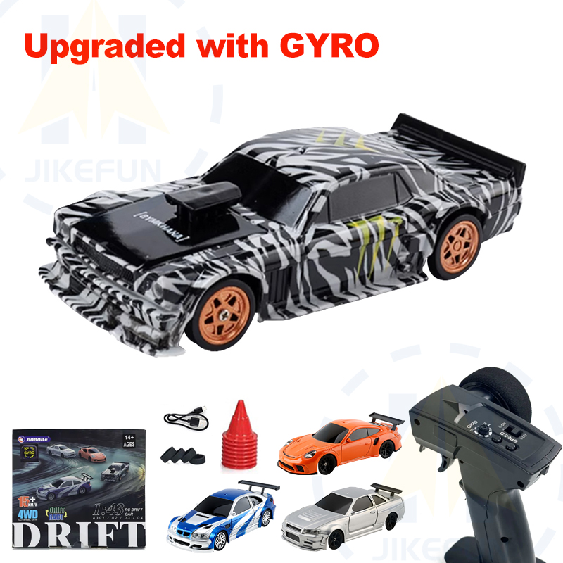 Upgraded Gyro 1/43 RC Drifting - Racing Arcade Cabinet ulasan dan harga