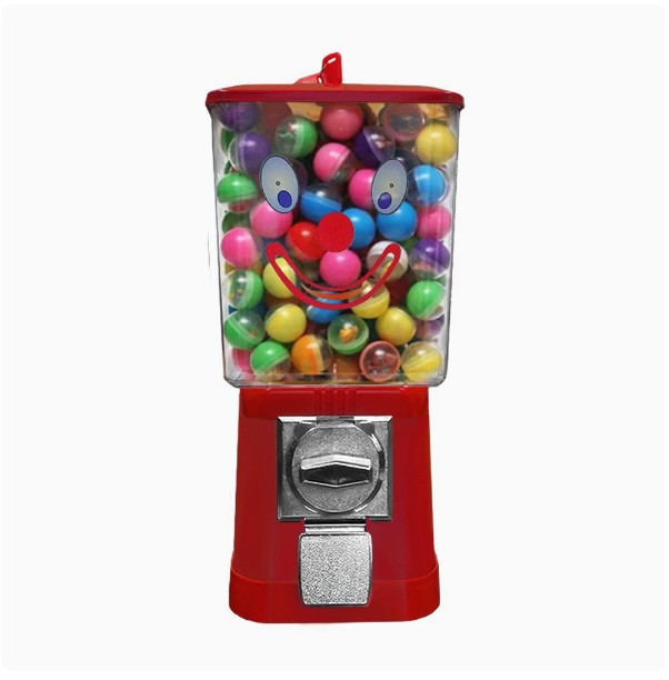 Different Country's Coin Opera - Candy Vending Machine ulasan dan harga