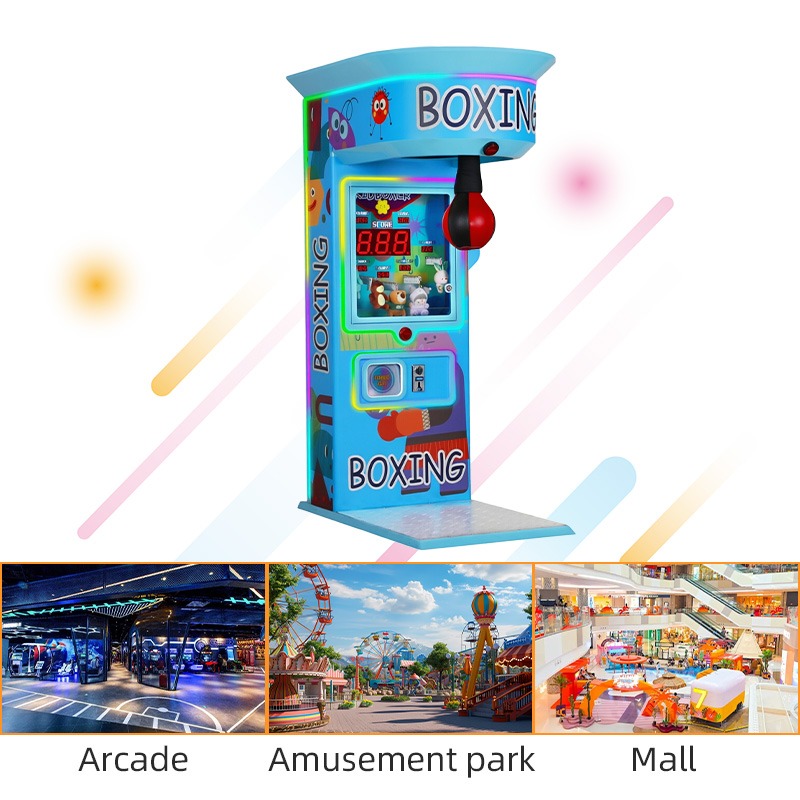 Custom Coin Operated Boxing Pu - Boxing Machine Arcade ulasan dan harga