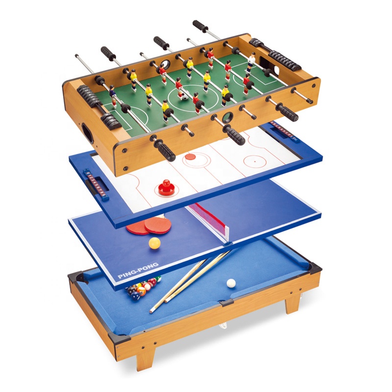 4 in 1 Mini Game Table, Pool B - Air Hockey Table ulasan dan harga