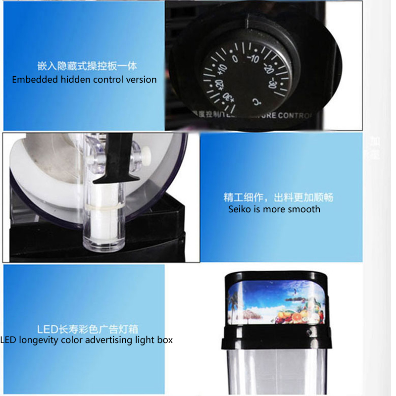 15L Commercial Slushie Machine - Slushie Machine Vending ulasan dan harga