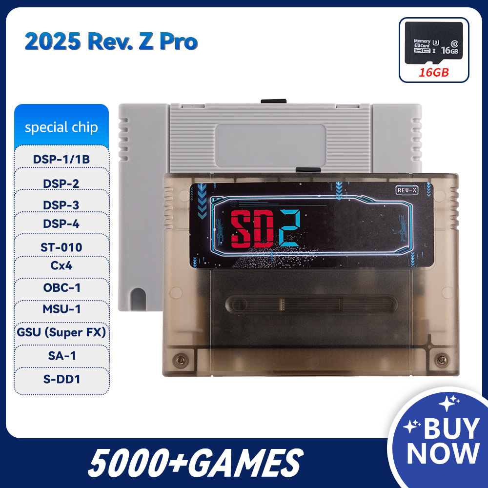 SD2 Game SNES for SD2SNES Rev. - Arcade Z ulasan dan harga