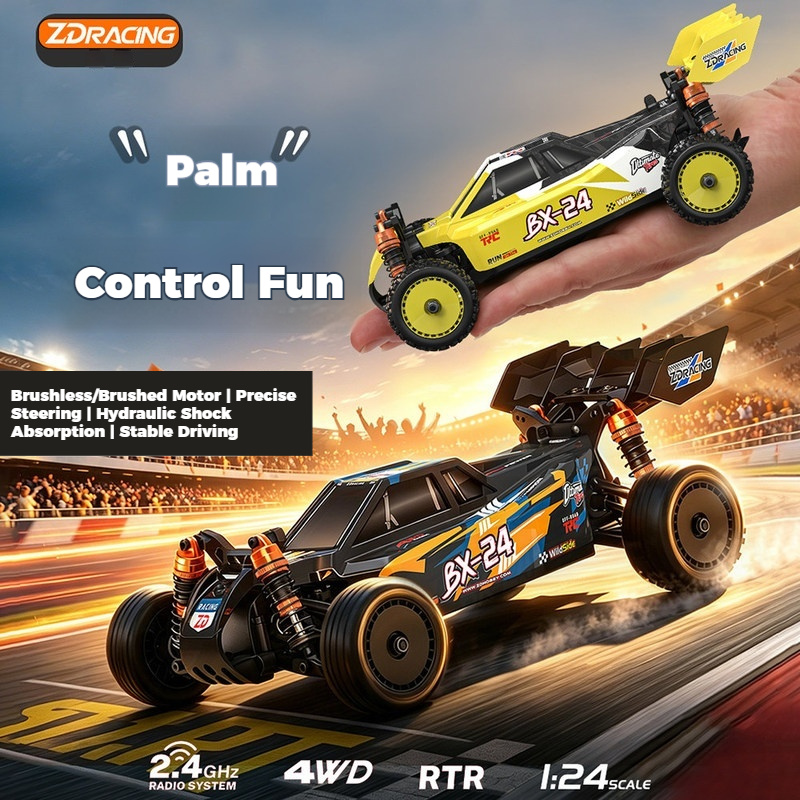 Zd Racing 1/24 Bx 24 4wd Brush - Racing Arcade Cabinet ulasan dan harga
