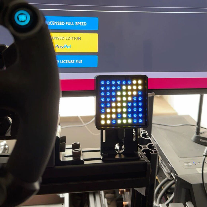 PC Simracing Game Dashboard Fl - Arcade Button Pcb ulasan dan harga