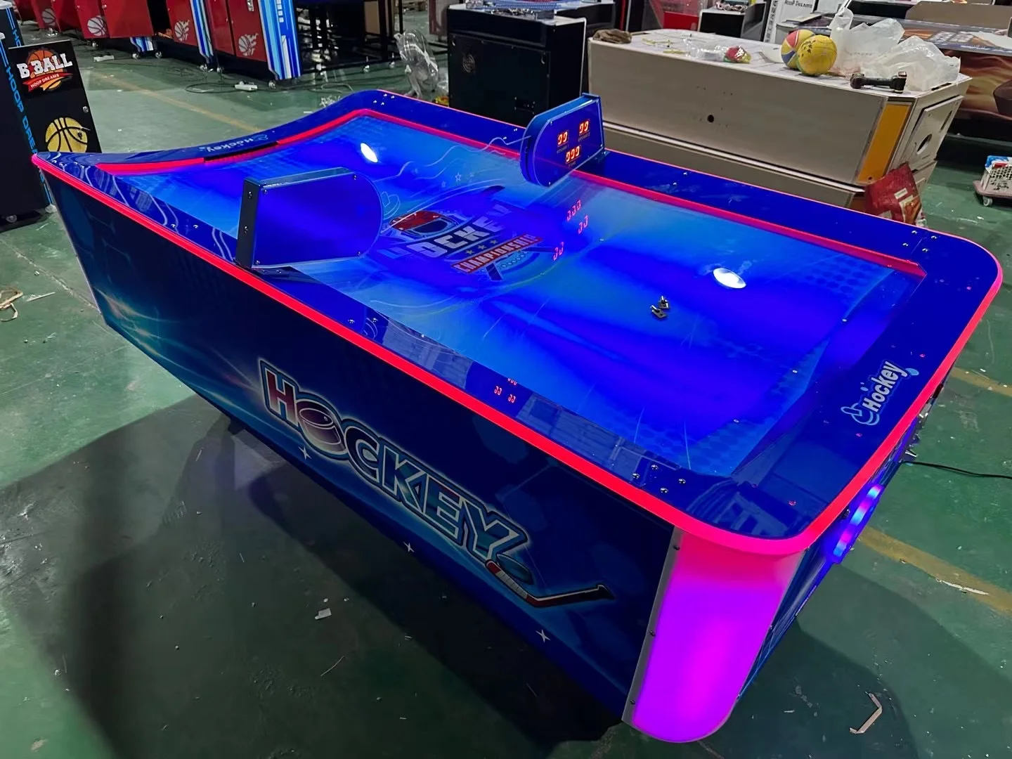 Coin Operated Amusement Arcade - Air Hockey Table ulasan dan harga