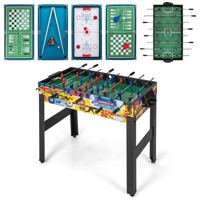 12-in-1 Combo Game Table Set w - Air Hockey Table ulasan dan harga