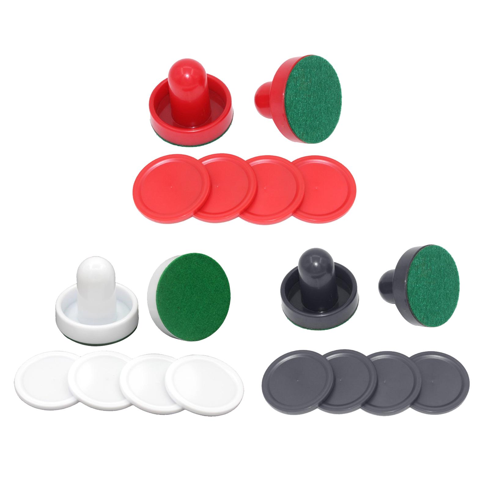 2PCS  Pushers and 4PCS Pucks G - Air Hockey Table ulasan dan harga