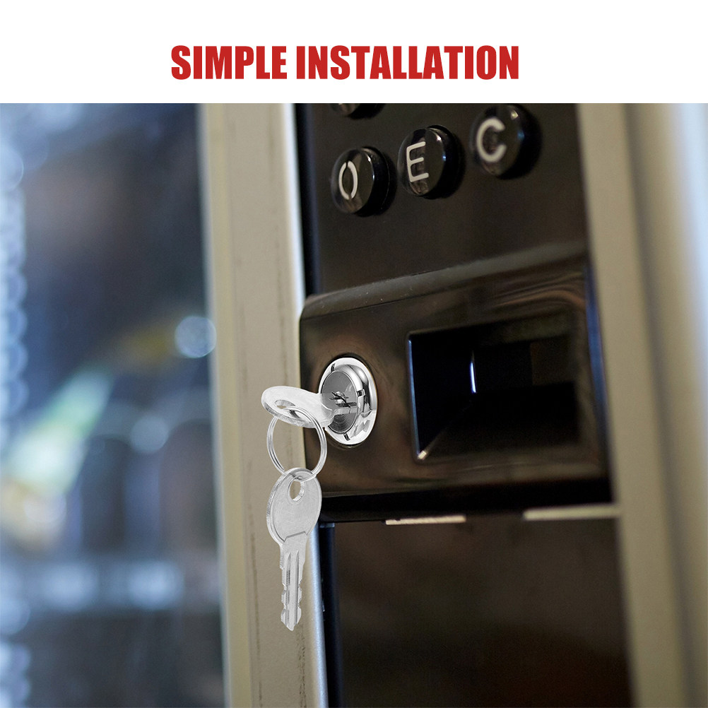 Secure Metal Lock and Key Set  - Arcade Vending Machine ulasan dan harga