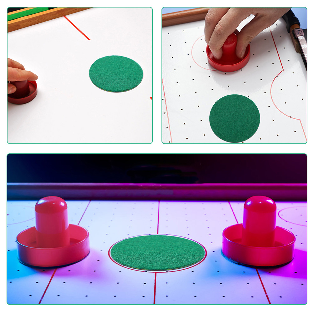 8Pcs Table Hockey Pusher Pads  - Air Hockey Table ulasan dan harga