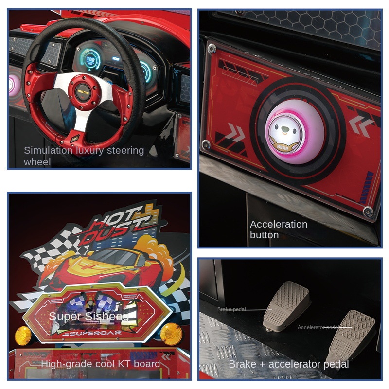 Coin Operated Arcade Game Mach - Racing Arcade Cabinet ulasan dan harga